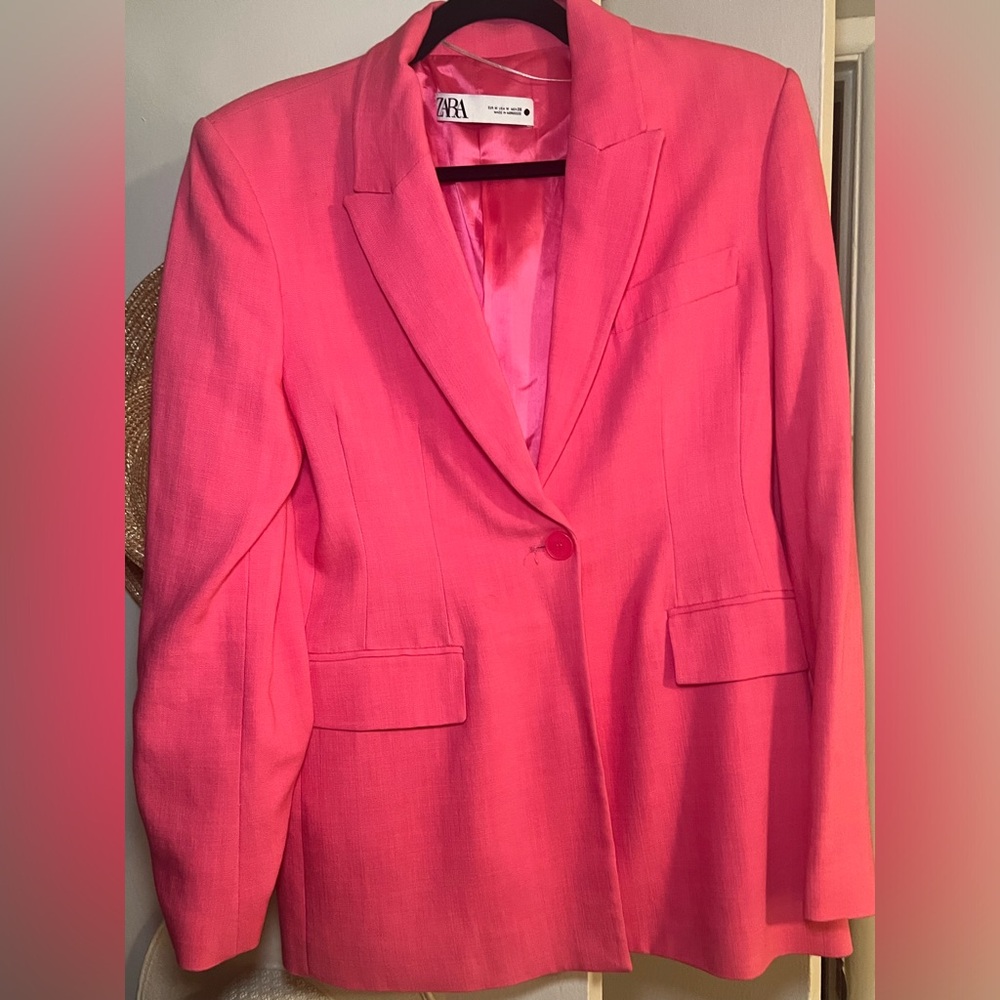 Pink Medium Zara Jacket